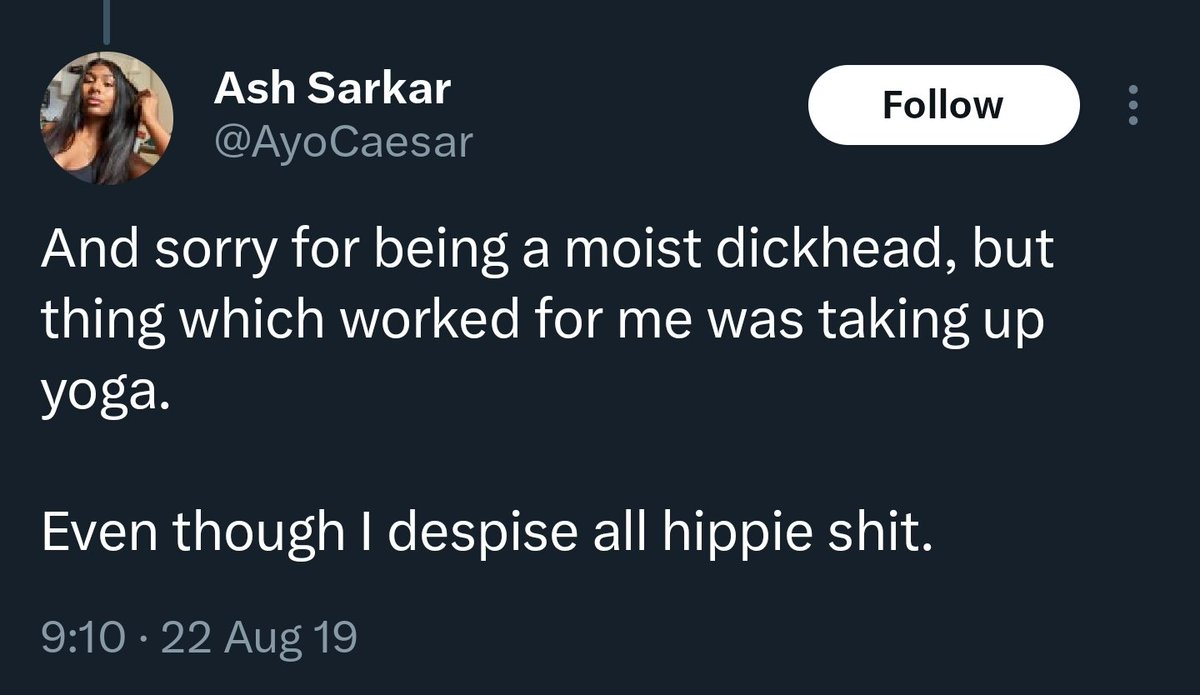 @WasiqUK @AyoCaesar It's unacceptable, but you know what's worse @WasiqUK? 

1. Denying the systematic persecution of Hindus and Hinduphobia.

2. Denying the cultural appropriation of Yoga and labelling it as 'Hippie Shit'.

3. Denying victims and masking the existence of Islamist grooming gangs.
