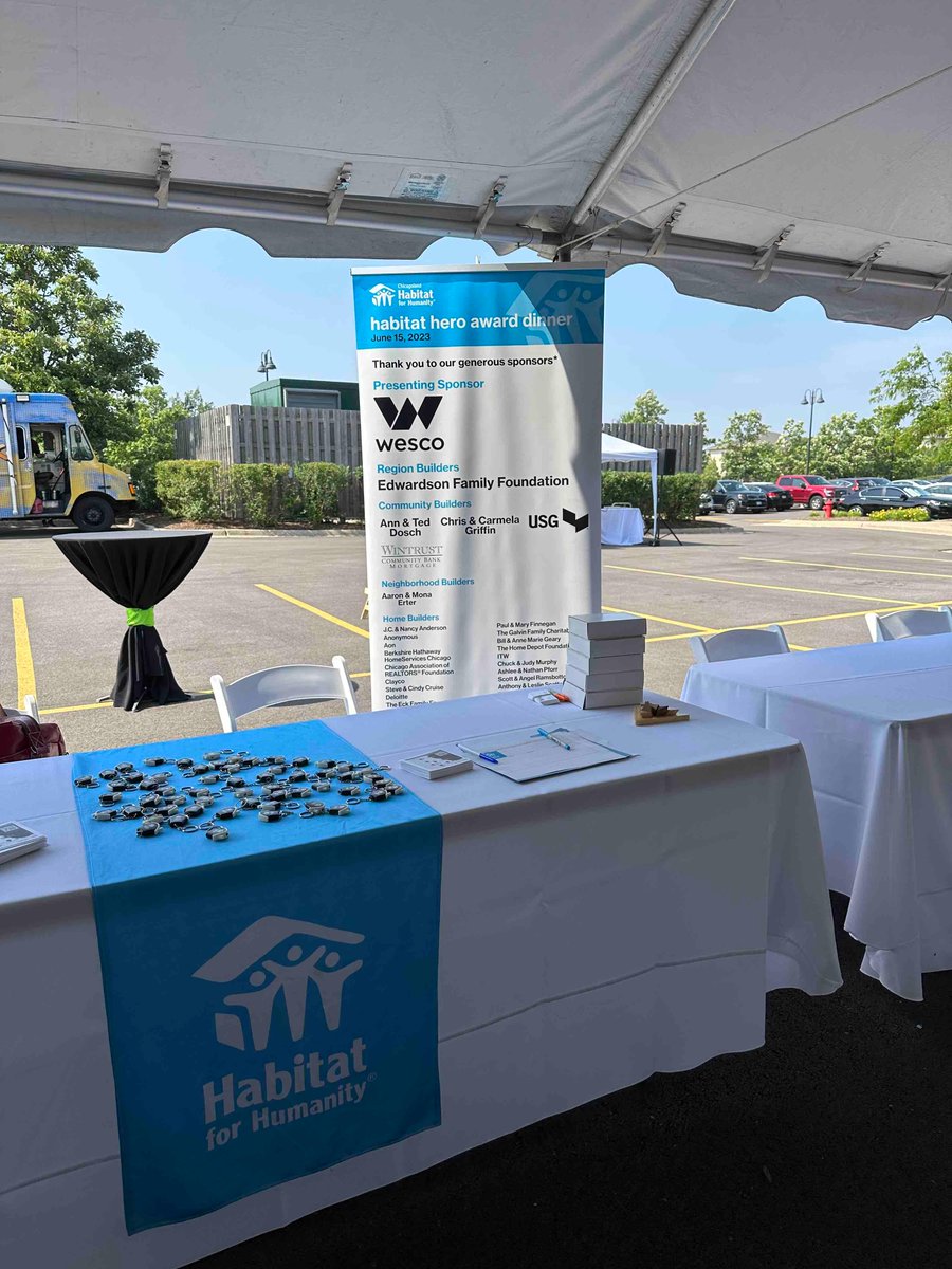 ChicagoHabitat's tweet photo. Thank you, @WESCOcorp for inviting Habitat for Humanity in Chicagoland to your Wesco Day of Caring events in Glenview &amp; Alsip! #WescoDayOfCaring #WescoCares

#Wesco100Years #CorporateGiving #Community #GivingBack #Volunteerism #HabitatHero #EveryHand https://t.co/ltGsmn3kdD