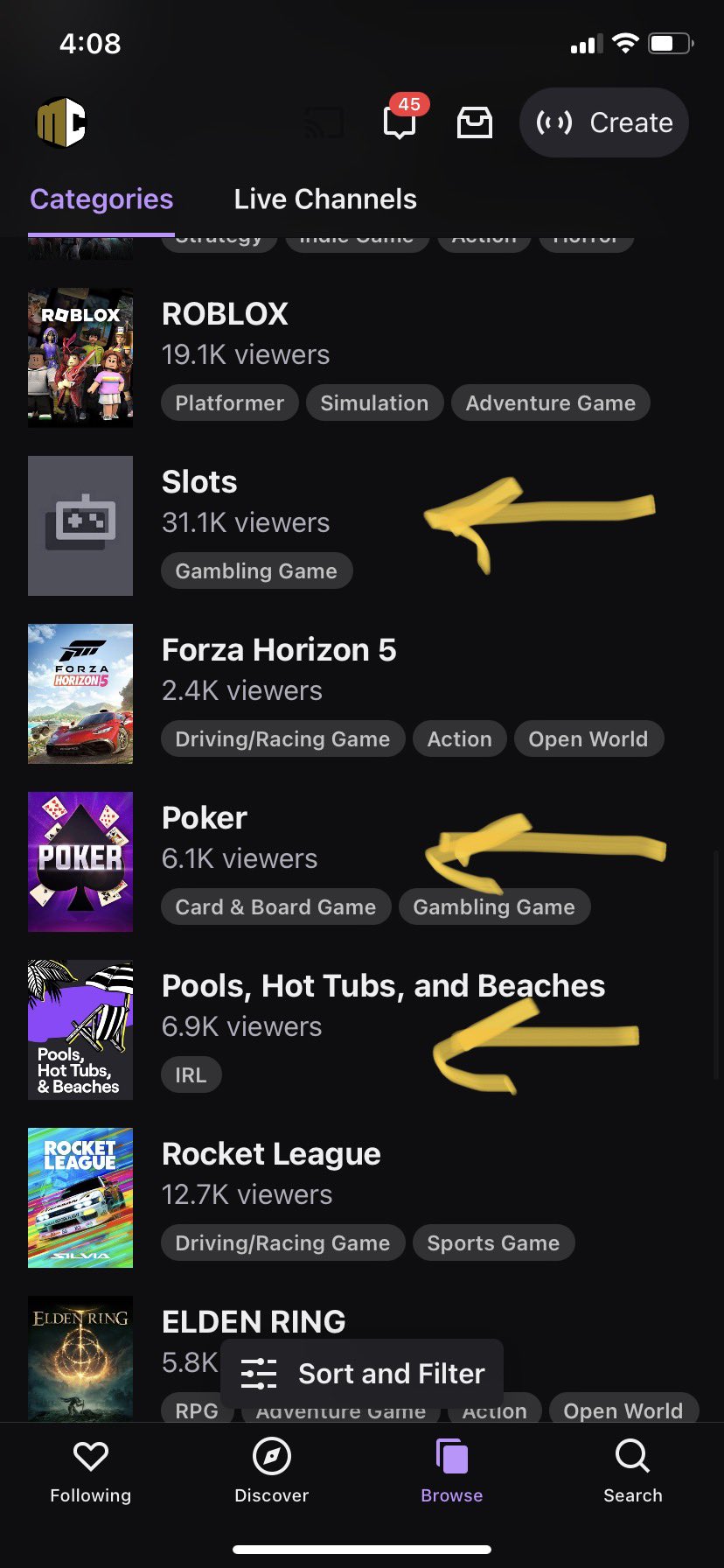 mcadley on Twitter "ostonox Wasn’t this banned on twitch? Or was it
