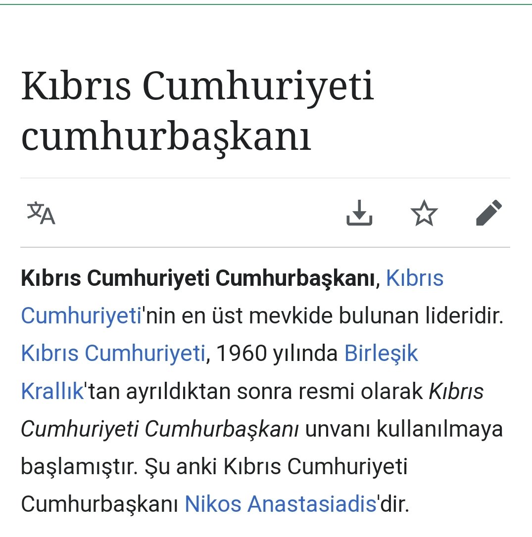 Google 'da Kıbrıs Cumhurbaşkan'ı diye arama yaptığınızda Rum CB'nın ismi çıkıyor !
Neden KKTC CB Sn. <a href="/ErsinrTatar/">Ersin Tatar</a> çıkmıyor !
Kıbrıs'ın tanınmasına bu konudan başlayabiliriz!
<a href="/RTErdogan/">Recep Tayyip Erdoğan</a>
<a href="/fahrettinaltun/">Fahrettin Altun</a>
<a href="/turkdegs/">TÜRK DEGS / TURK MAGS</a>