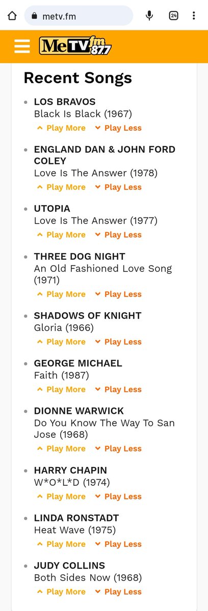 VenusInMomJeans's tweet photo. #BackToBackSnack on 87.7FM @MeTVFM Chicago radio 3pm daily and the #Audacy app. #LoveIsTheAnswer written by Todd Rundgren, sung by his band #Utopia (1977) and sung by #EnglandDanAndJohnFordColey (1978). I LOVE this song! But I didn't know about Todd and his band's earlier version https://t.co/2hldobkJNp