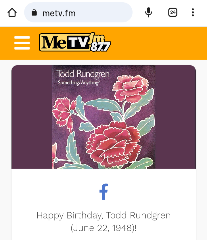 VenusInMomJeans's tweet photo. #BackToBackSnack on 87.7FM @MeTVFM Chicago radio 3pm daily and the #Audacy app. #LoveIsTheAnswer written by Todd Rundgren, sung by his band #Utopia (1977) and sung by #EnglandDanAndJohnFordColey (1978). I LOVE this song! But I didn't know about Todd and his band's earlier version https://t.co/2hldobkJNp
