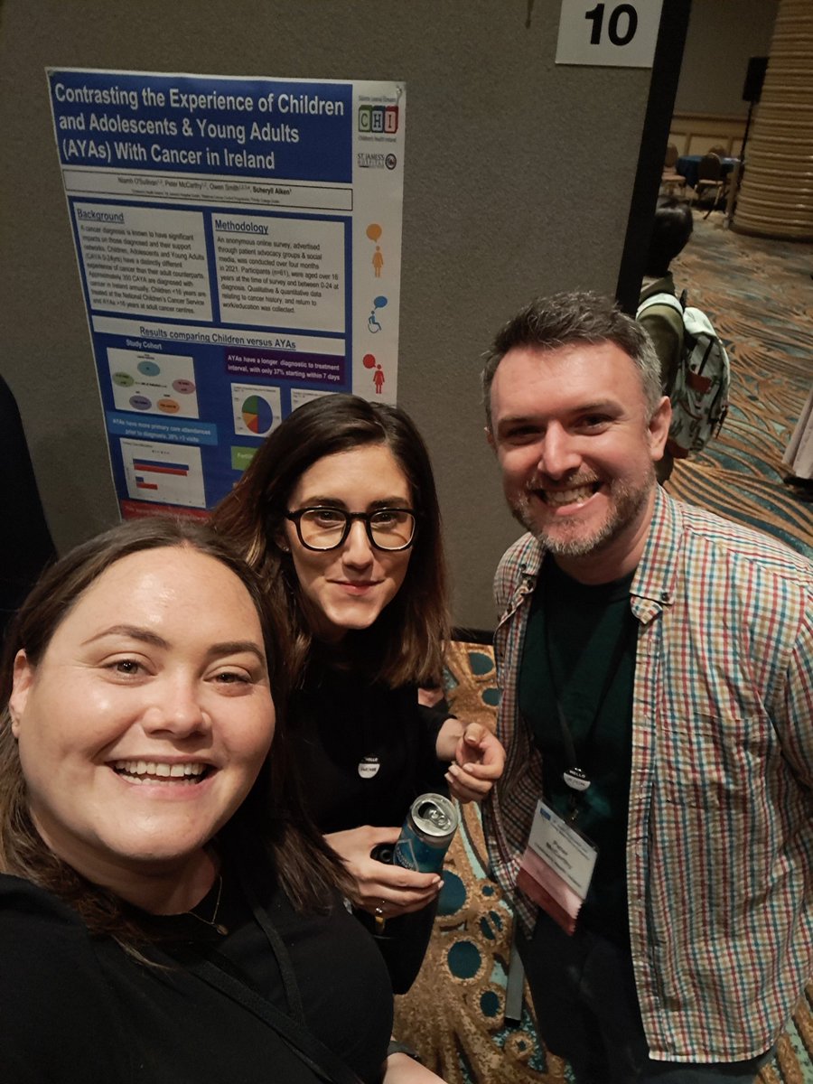 More posters!! Team #AYAC Ireland presenting information on out national MDM meeting, @ypag_nccs and survey results today at #AYACancerCongress @PMCC @ScheryllAlken @CHI_Ireland @CancerInstIRE @Owensmith62Owen @hseNCCP