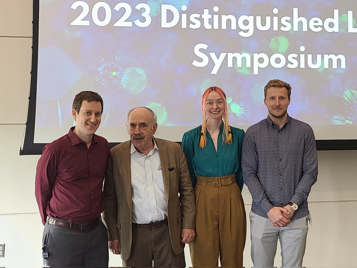 DrSmithberger's tweet image. Congratulations to our postdoctoral finalists, Dr. Stanislav Drapela and Dr. Yaakov Stern, and to the winner of the 2023 Postdoc Presentation Competition, Dr. Alyssa Shepard!! @MoffittNews #MoffittDLS23
