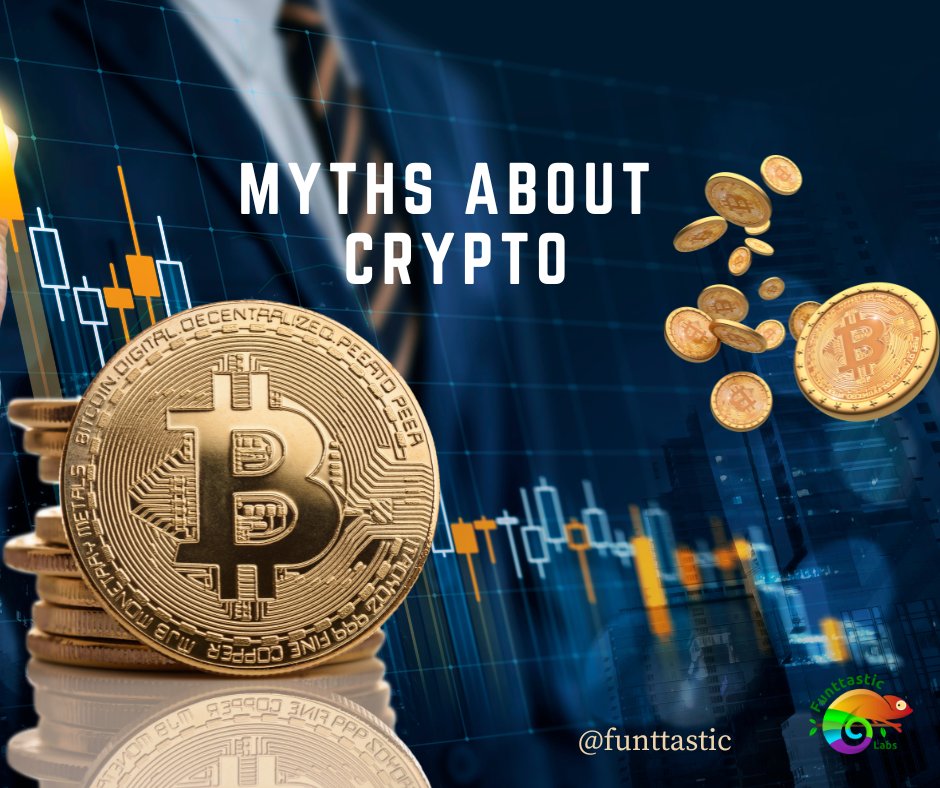 FunttasticLabs's tweet photo. 🔍 Myth Busting Cryptocurrencies! 🚫💥 Let's debunk the common misconceptions about crypto in a fun and laid-back way! 💡💬
💬🔍 #CryptoMythsBusted #SeparatingFactFromFiction https://t.co/eKqrlVYf3w