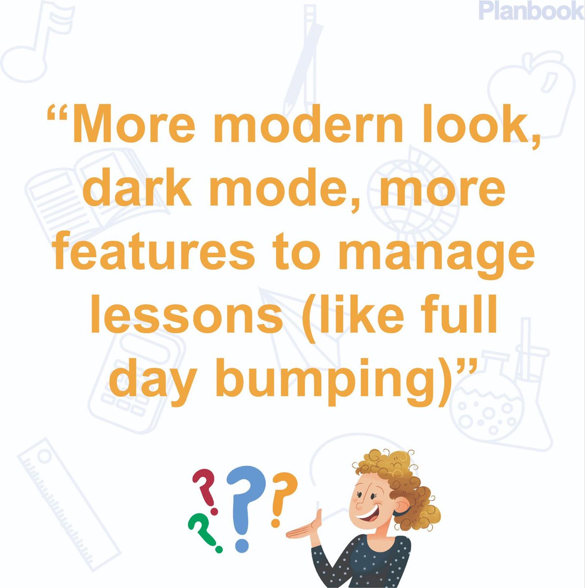 Planbook tweet media