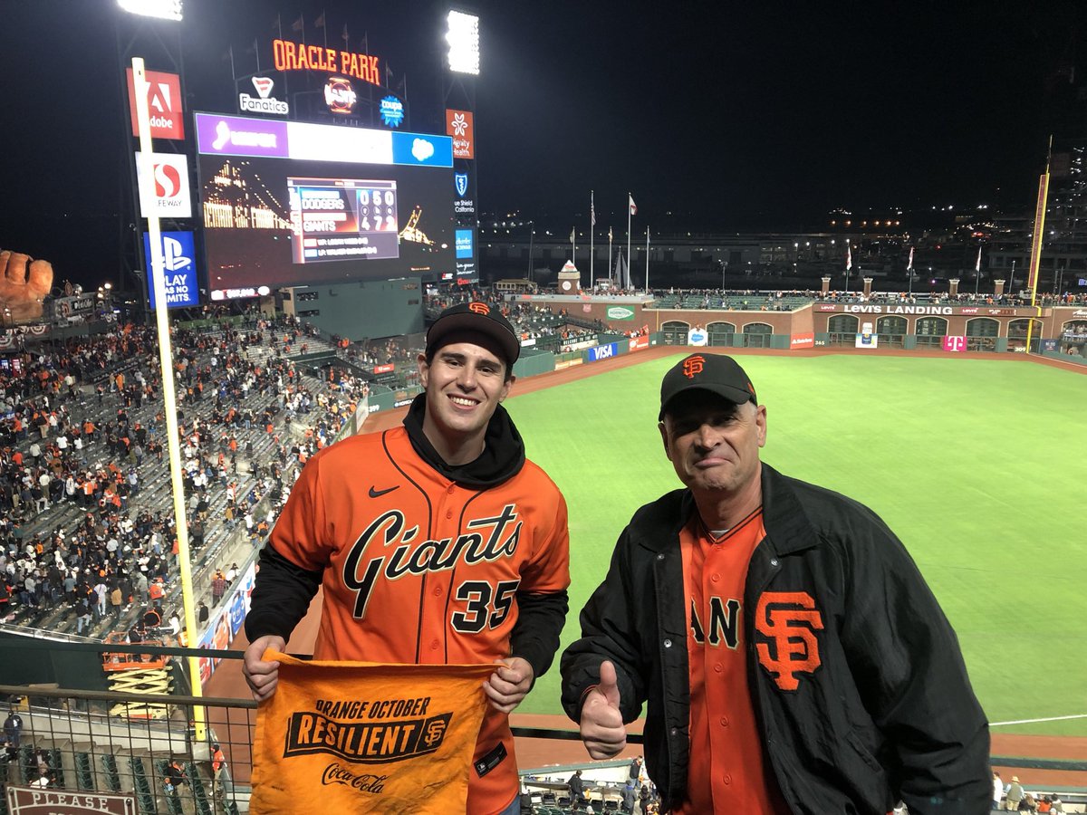 I’ve lived 250 miles away in Santa Maria my entire life, but I make it a mission to get to as many games as possible. I deserve those tickets for my resilience!#ResilientSF #SFGiants #NothingLikeIt