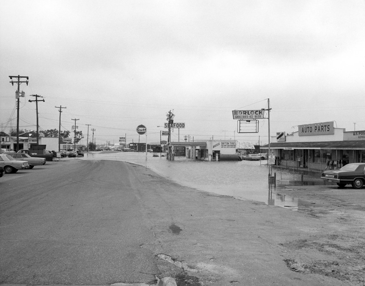 Traces of Texas on Twitter "High tide in downtown Kemah, Texas back in