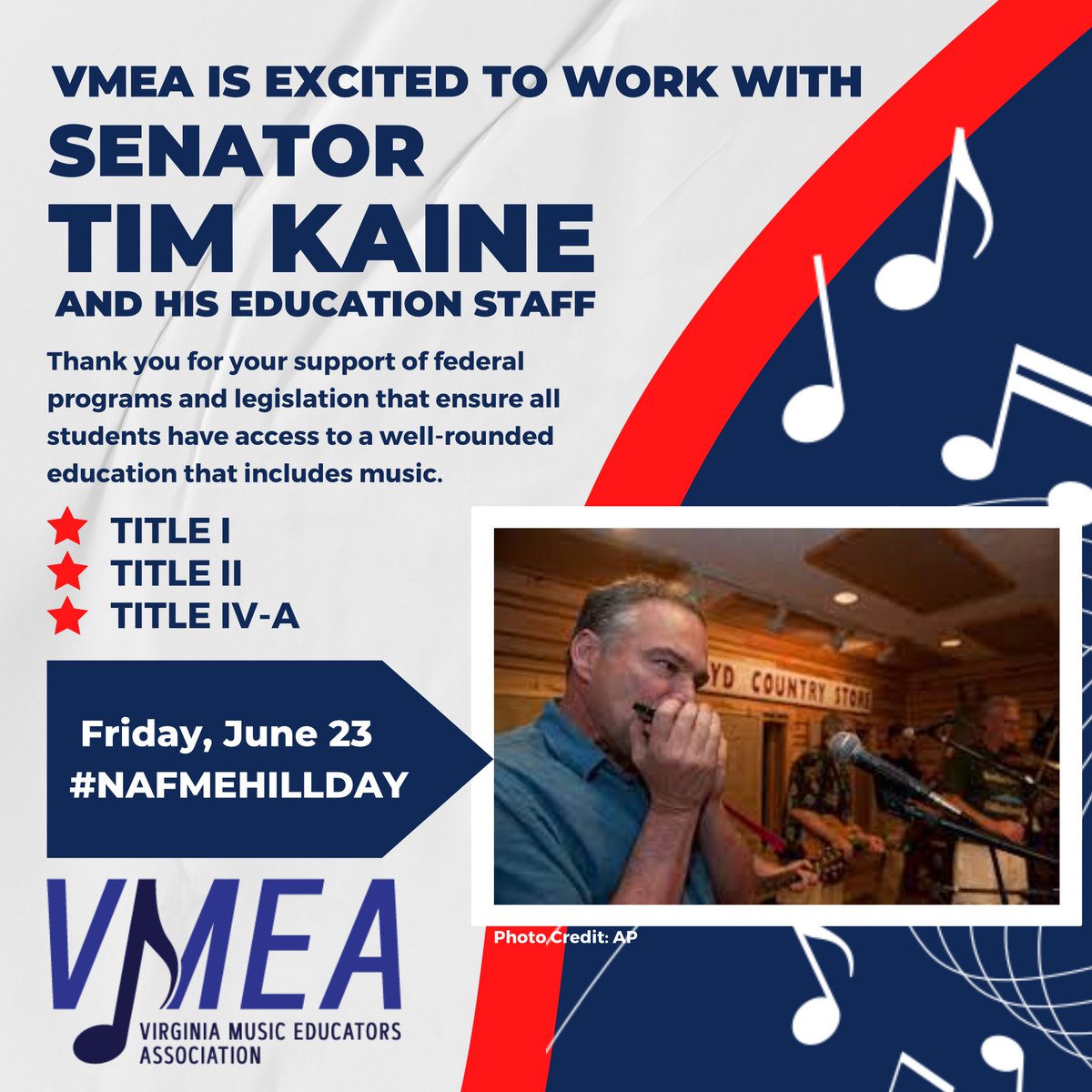 Virginia Music Educators Association tweet media