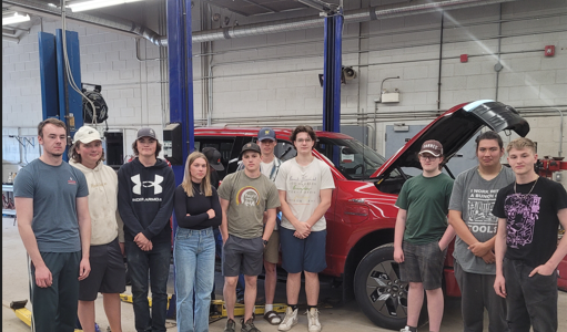 Thanks Brian Enge and Jay Weixl from Melody Motors for bringing down this Electric Powered Ford Lightning and teaching our mechanic's classes about EV vehicles!