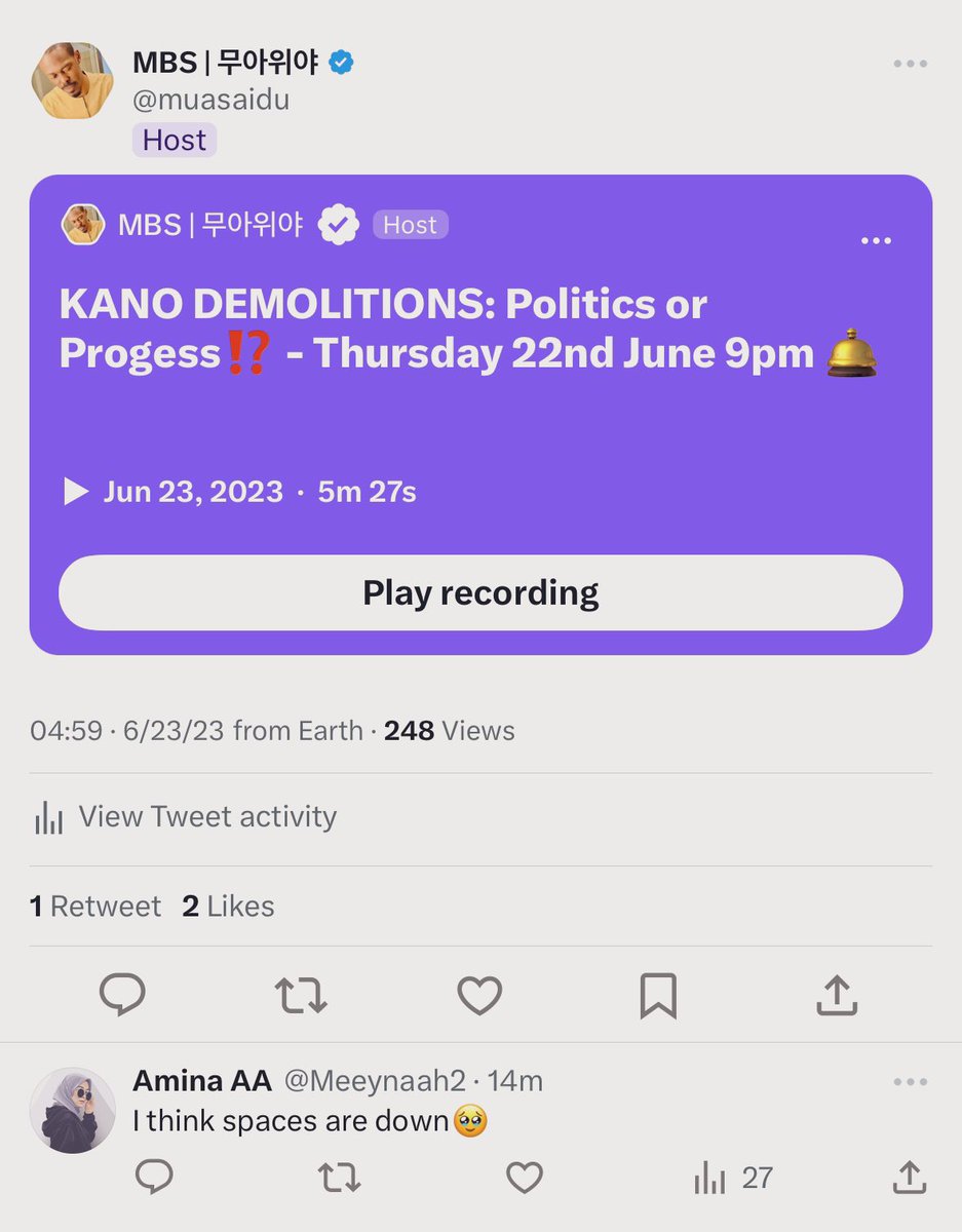 drmuasaidu's tweet photo. Ah, we're sorry everyone. Our panel was all ready for tonight's space, but Twitter's systems are down for everyone. It's a real disappointment 🤦🏾‍♂️

I hope Twitter's team is trying to fix it as soon as possible. As soon as they fix it, we'll schedule and share a new time. Apologies for the inconvenience. #TwitterDown 💔💔💔
