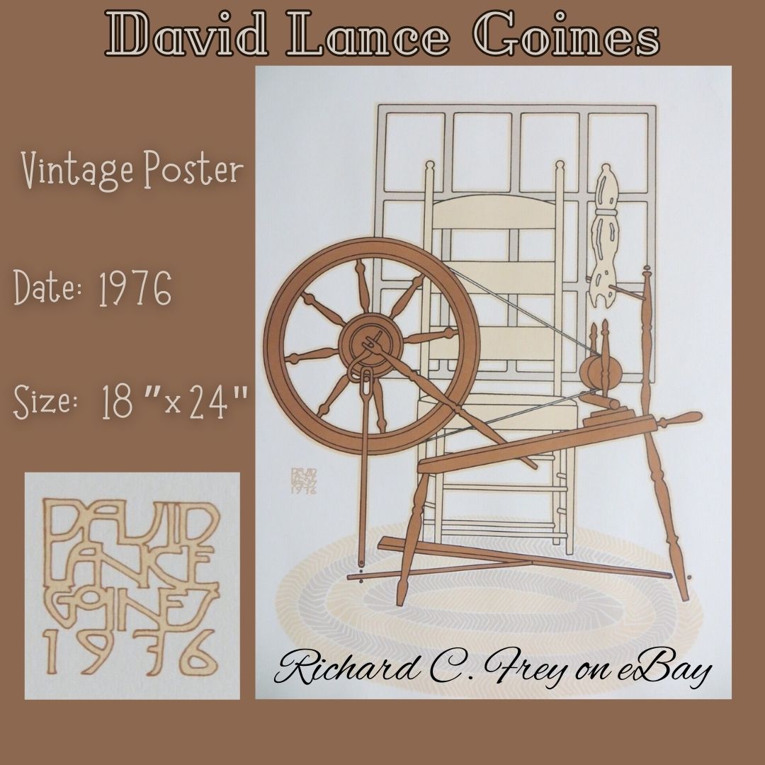 David Lance Goines

ebay.com/itm/1158403605…

#DavidGoines #DavidLanceGoines #artnuveau #artsandcraftsmovement #BerkleyCA #Printmaker  #artforsale #GraphicArts #printmaking