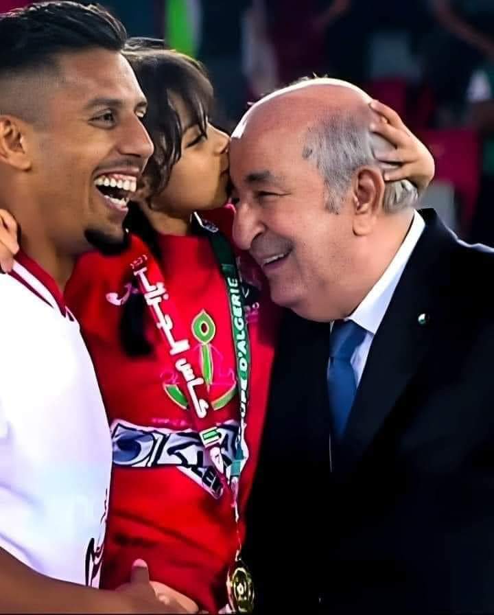 صورة اليوم من نهائي كأس الجزائر....🇩🇿❤️🇩🇿