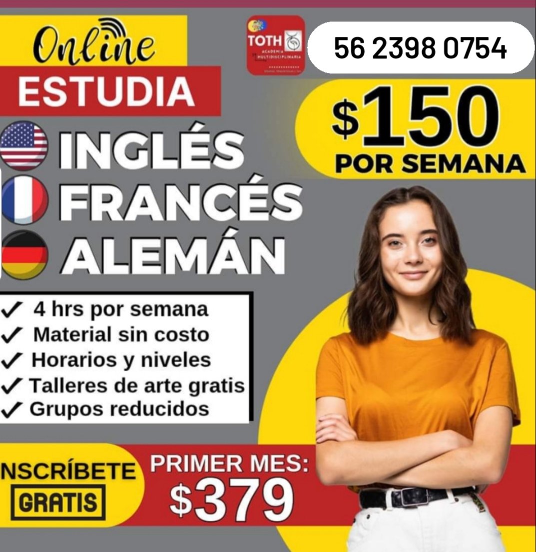 Isa87090278's tweet photo. Expande tus posibilidades al dominar otro idioma!
🇫🇷🇩🇪🇺🇸 https://t.co/5DTyREdu7N