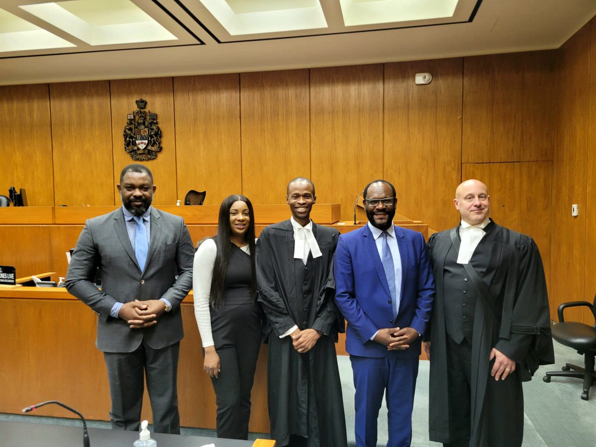 Very honoured to have witnessed the admission of the newest member of the Law Society of Alberta, my friend and brother, Ayokunle Odekunle. Ayo is the true definition of grit, hard-work, strong work ethics, passion and hope. Ayo pursued his articles of clerkship while enduring…