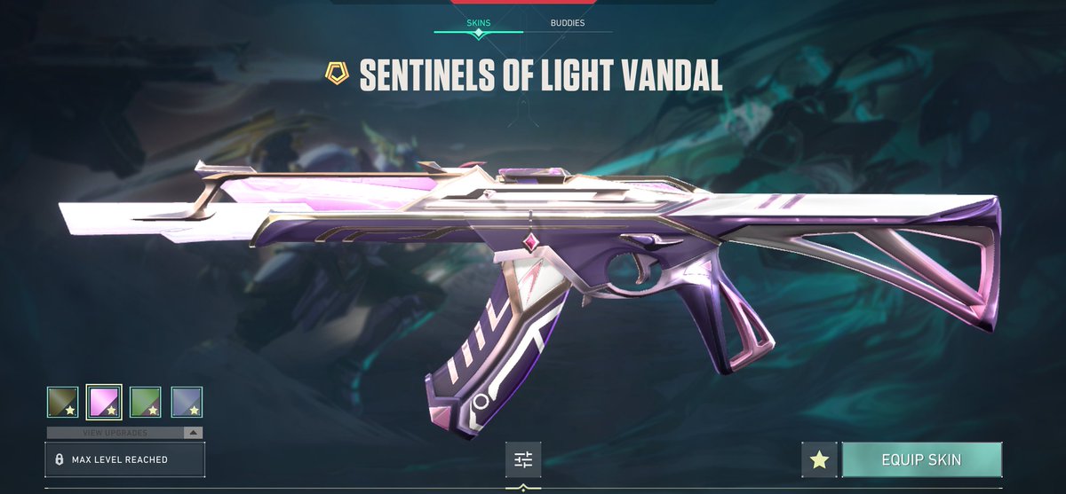 SakuraVlrt's tweet photo. calling all pink lovers: you can only choose one for the rest of your @playVALORANT career, which one you choosing? 👀

#VALORANT #VALORANTskins https://t.co/RiXBMBwqGh