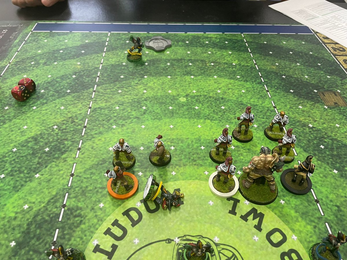 Habemus_Ludum's tweet photo. #quedadashabemusludum
Empiezan los play off de la 10ª #HabemusBloodBowlLeague
Humanos vs elfos oscuros.
#BloodBowl #FantasyFootball #warhammer #fantasy #GamesWorkshop #darkelves #humans #tabletopgames #tabletopgaming #tabletop #Wargaming #Warmongers #HBBL https://t.co/5YPsPzMX8r