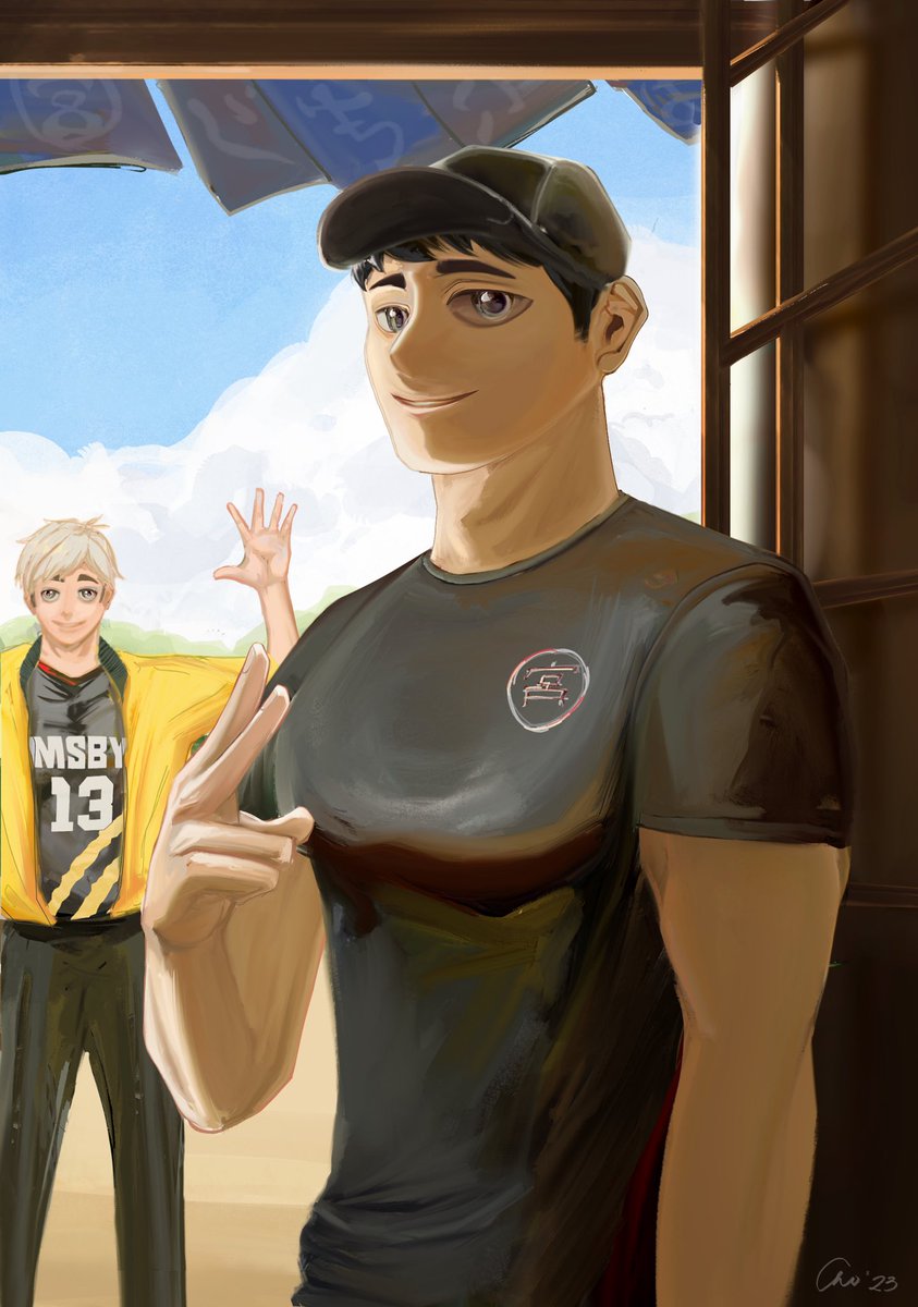 ch08O's tweet photo. 時とばし  #Haikyuu #hq #ハイキュー!! https://t.co/PyS4Zd9Za2