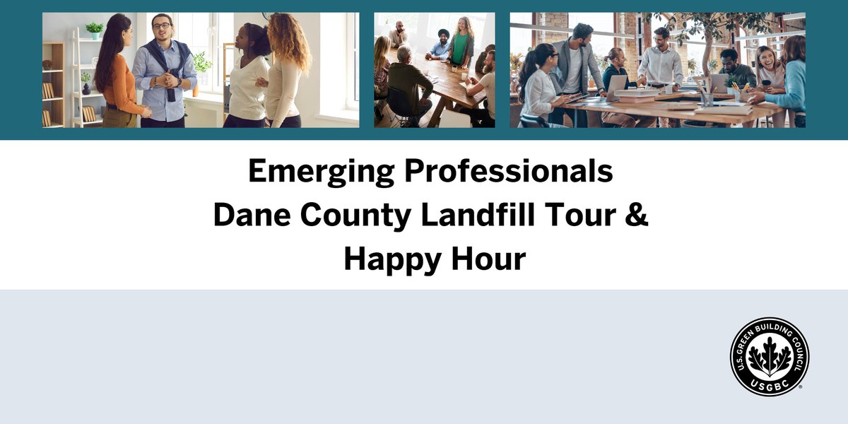 Join our EPs on 7/14 for a sustainable landfill tour, networking happy hour or both! Don't miss out on this unforgettable afternoon of sustainability, exploration, and camaraderie.  Where: Dane County Landfill | Delta Beer Lab | Madison. Registration eventbrite.com/e/663066107577