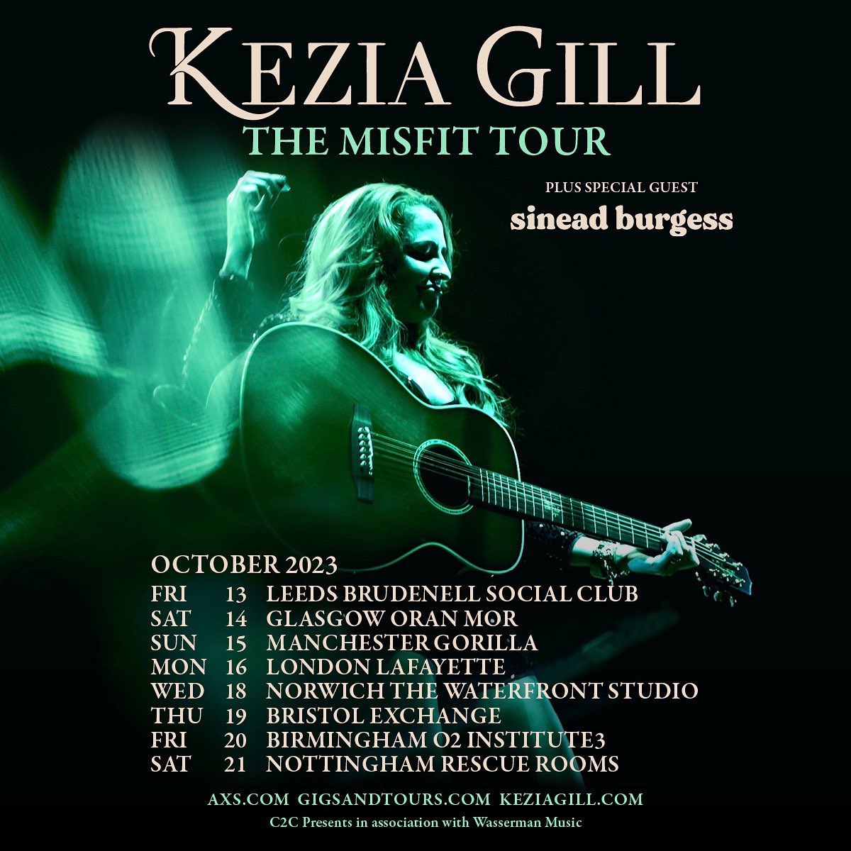 Kezia Gill (@keziagillmusic) on Twitter photo Have you heard the news!! 🎉
My brand new Album ‘MISFIT’ is out on July 14th and is available to pre-save now!
presave.w21records.com/misfit
Not only that, but we’re taking the new music on tour in the autumn, joined by special guest <a href="/sineadburgess/">SINEAD BURGESS</a> ✨
Stay tuned for ticket info! 👀 Have you heard the news!! 🎉
My brand new Album ‘MISFIT’ is out on July 14th and is available to pre-save now!
presave.w21records.com/misfit
Not only that, but we’re taking the new music on tour in the autumn, joined by special guest <a href="/sineadburgess/">SINEAD BURGESS</a> ✨
Stay tuned for ticket info! 👀