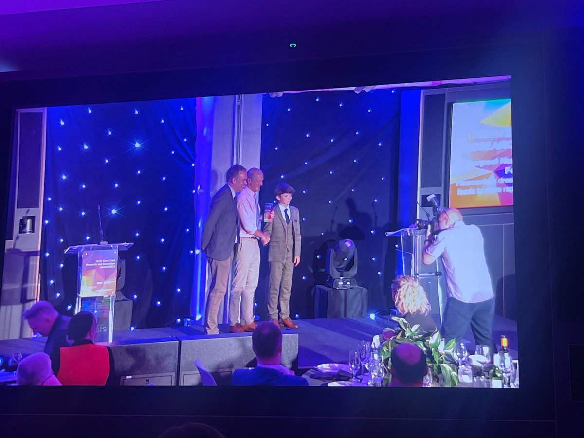 Congratulations Liverpool Heart and Chest Hospital  winning the Ruth Young Award for Research Implementation 🖤 presented by Ruth’s Son Daniel 🖤
 #nwcawards