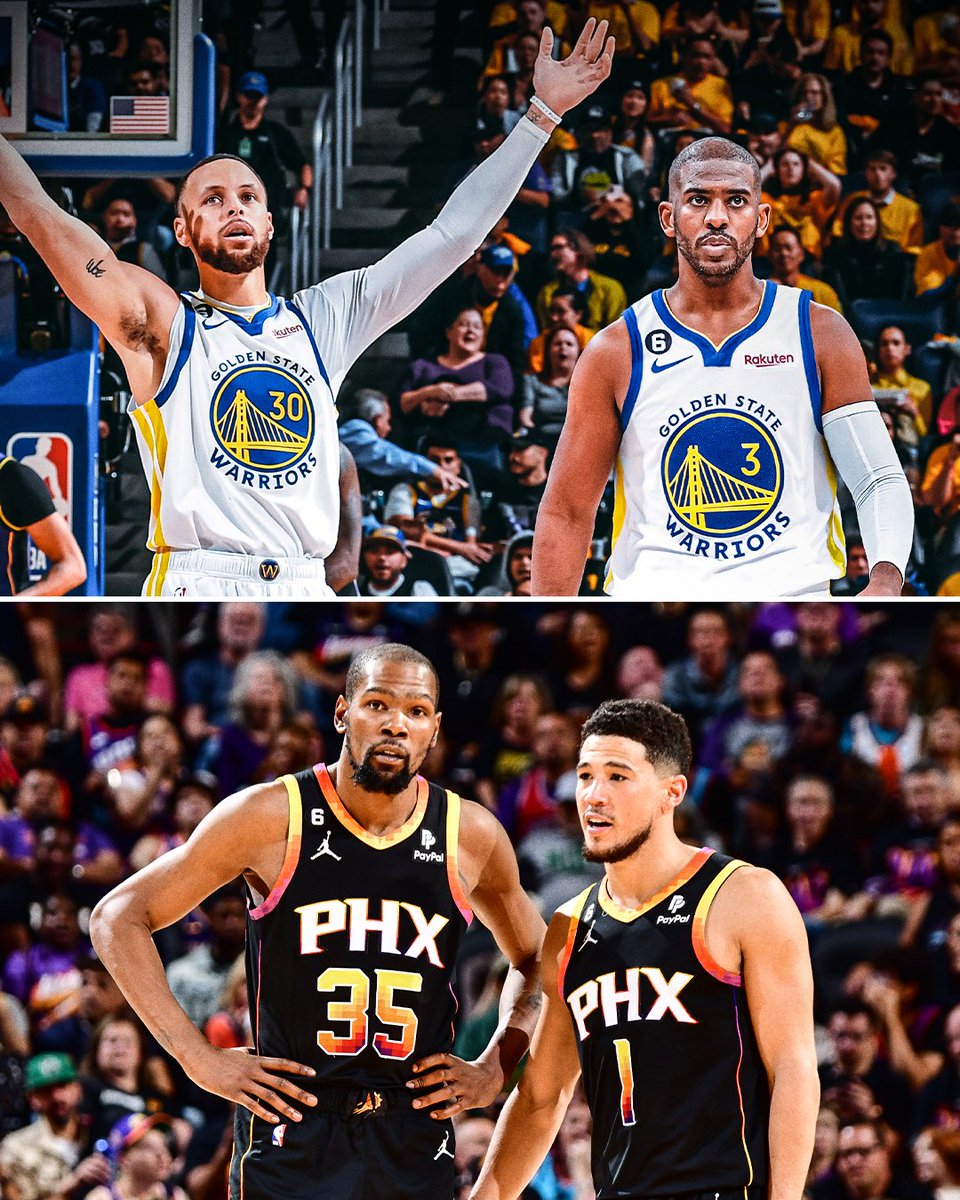 SportsCenter's tweet photo. A lot of history here.

Which duo are you taking? 🍿 https://t.co/O6axTLJUAH
