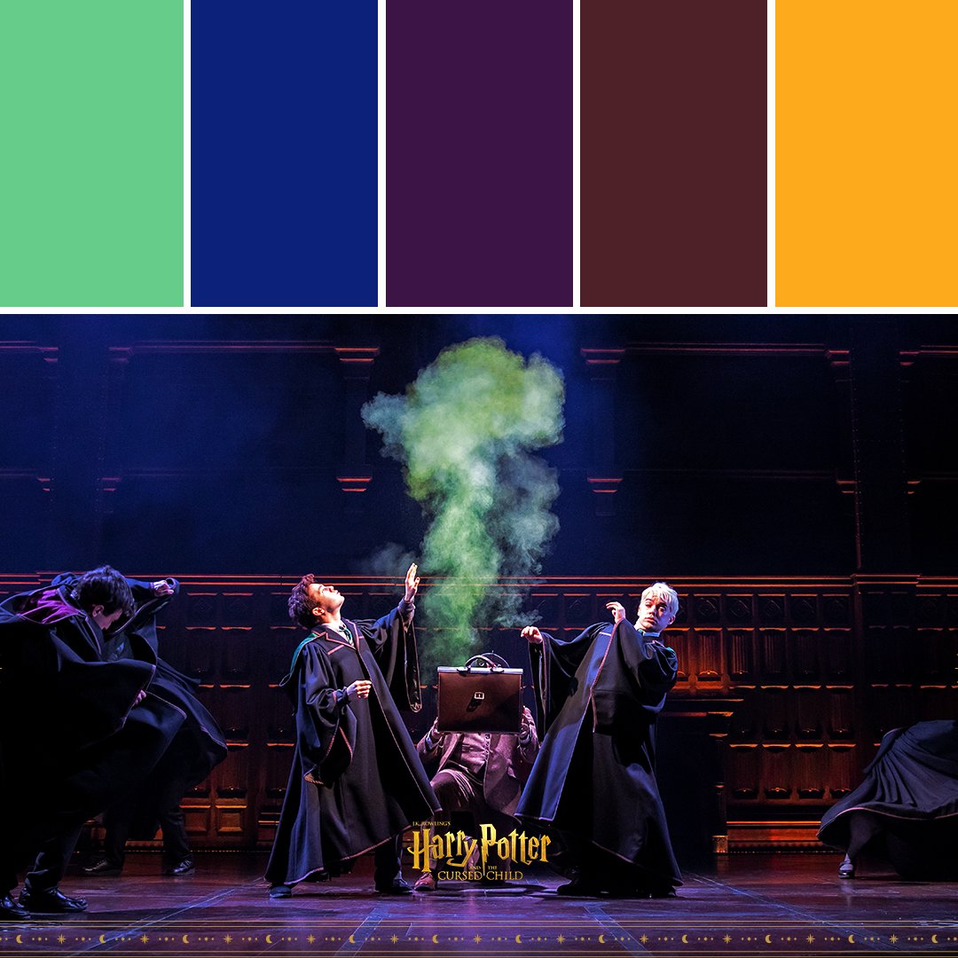 Adding a little #CursedChild colour to your day.