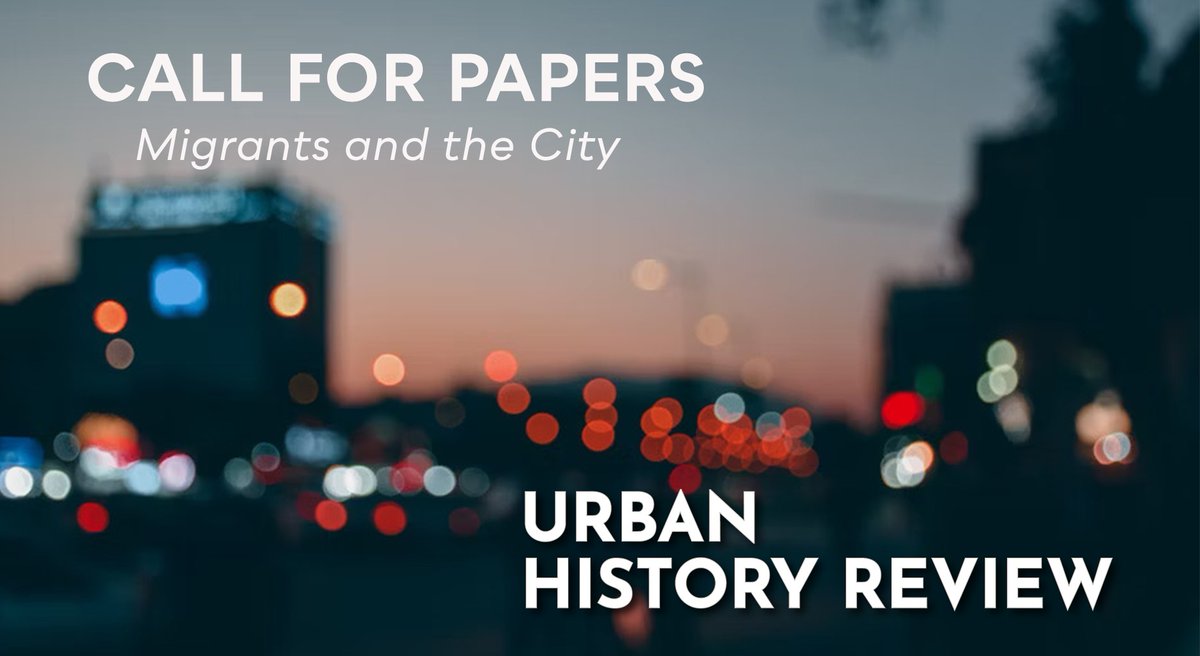 Urban History Review tweet media