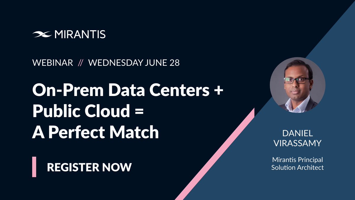 Are you using just a Public Cloud for your business? You might be losing time and money! Discover the benefits of a hybrid cloud solution in our upcoming webinar with Mirantis experts. bit.ly/3M1j26i

#onpremises #datacenter #publiccloud