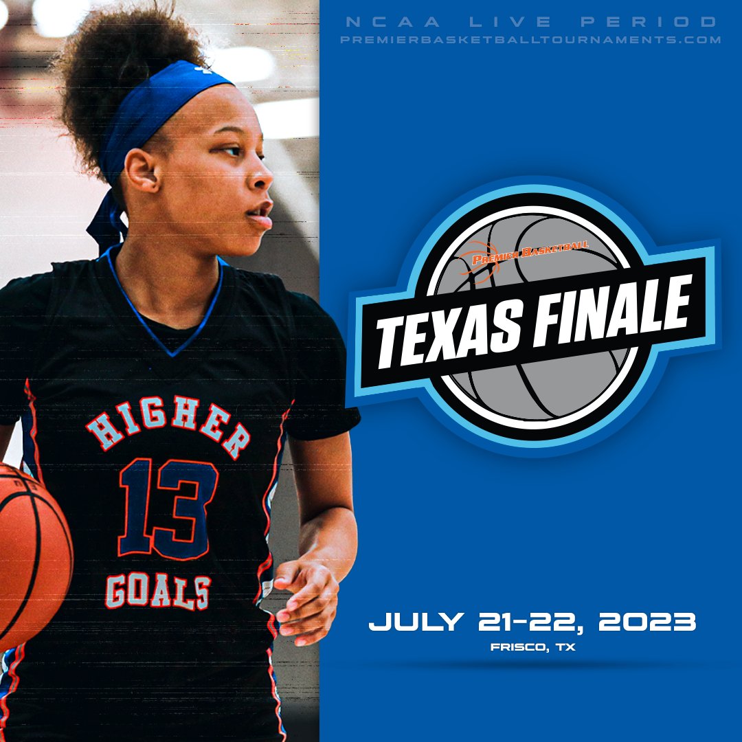 TEXAS FINALE

July 🔚 with a BANG💥✨

TEXAS FINALE 🎬🏀

📍: Frisco, TX

✅ Register here: bit.ly/3qBCqj0