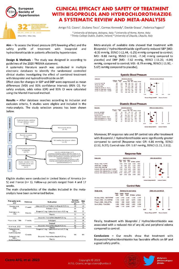 afgcicero's tweet photo. Saturday we will discuss our data on bisoprolol/HCTZ at the 32nd #esh_annual meeting ! #ESHypertension @FedericaFogacci @GiulianoTocciMD @davidegrassi @cormackennedy #merckserono https://t.co/hcpRhgnjzn