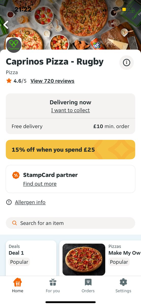 antisocialone7's tweet photo. @JustEatUK I ordered today and should have received 15% off for spending £25 but it didn’t go through for some reason. Screenshot’s attached. https://t.co/e2zdDBTQIo