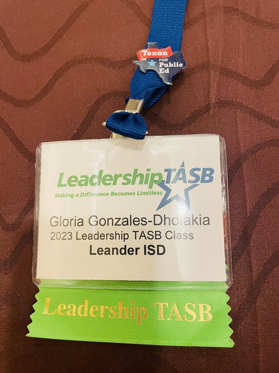 Excited to be learning and sharing with school board trustees from across the state - and proud to be completing my final session of Leadership TASB! 🤩