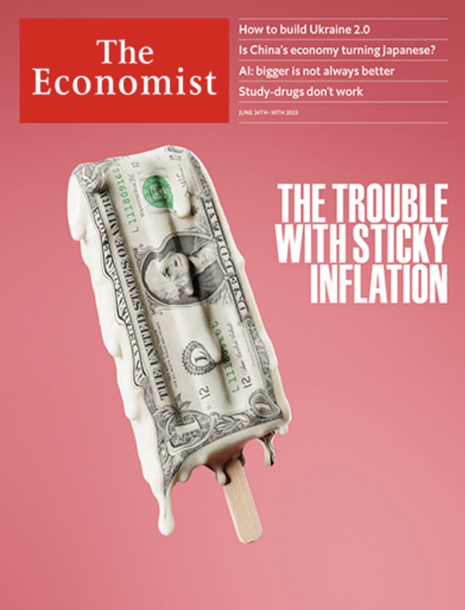 This week’s cover of @TheEconomist.      #economy #EconTwitter #inflation
