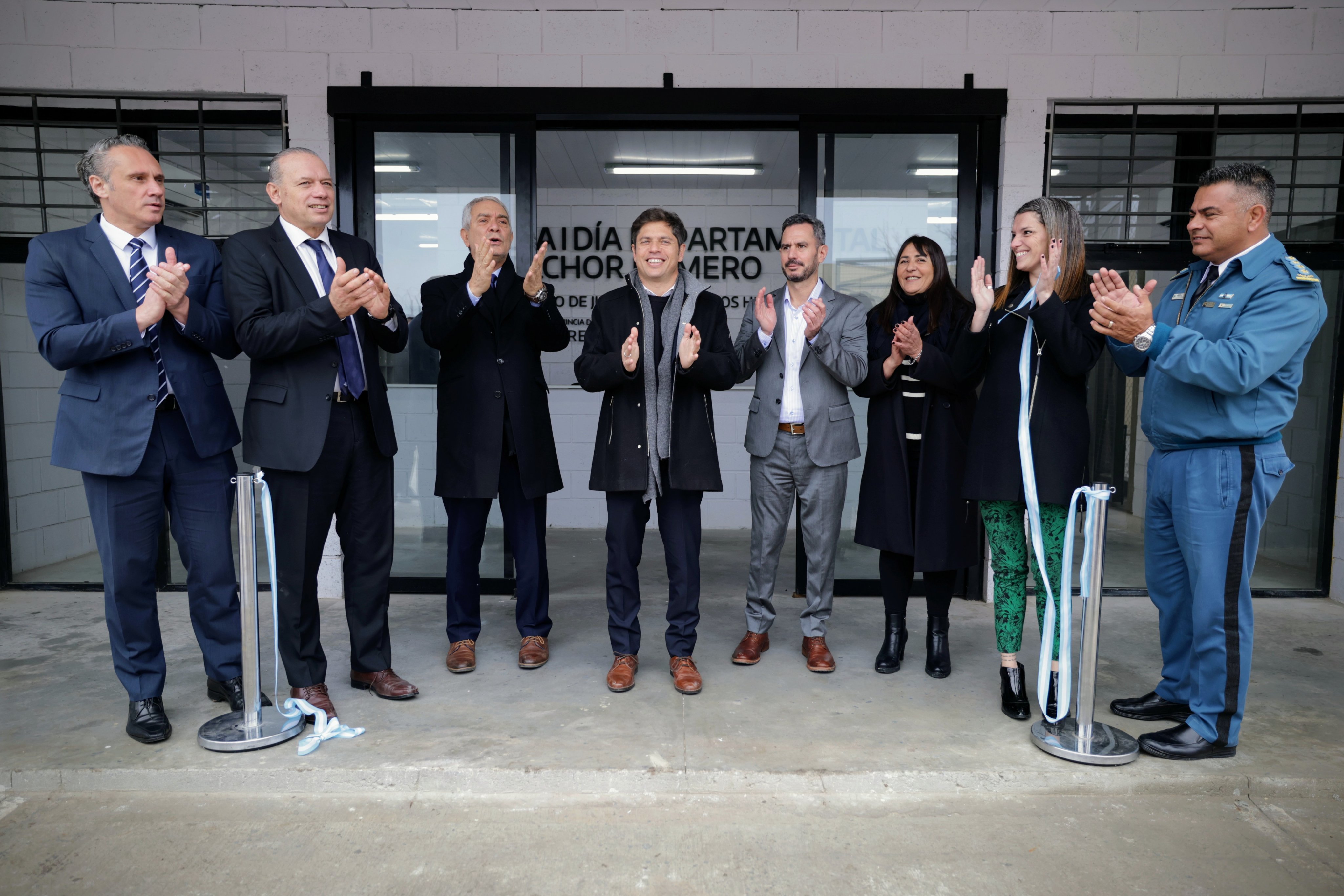 Kicillof y Alak inauguraron una nueva Alcaidía Departamental en Melchor Romero