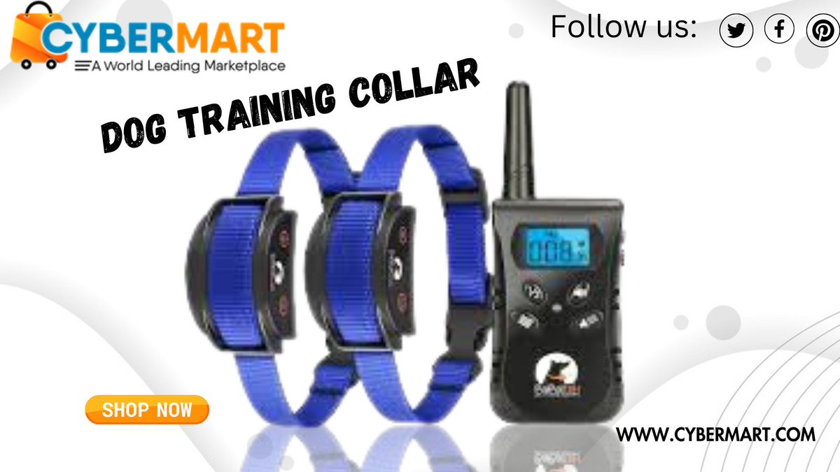 Train your pup with love using Paipaitek No Shock Training Collar, now at CyberMart! Gentle vibrations & sounds for effective training. Goodbye harsh methods, hello stronger bond! 
#DogTraining #PositiveReinforcement #dogsupplies
Order Now
cybermart.com/Paipaitek-No-S…
🎾📢