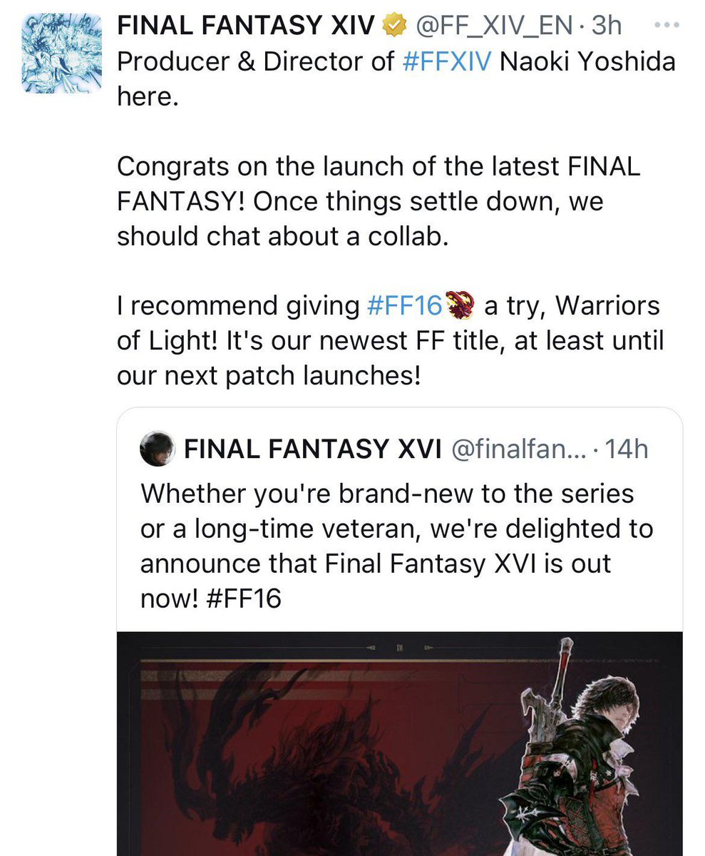 "Yoshi-P at it again" by MidoriTea
redd.it/14gc97o