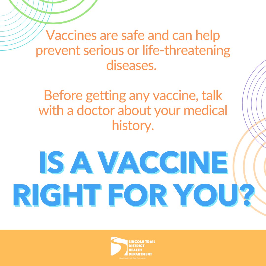 Vaccine-preventable diseases can impact us throughout our lifetime. From childhood through adulthood, routine immunizations can help prevent life-threatening illnesses. Talk to your doctor about any vaccinations you may need. #LoveYourNeighbor