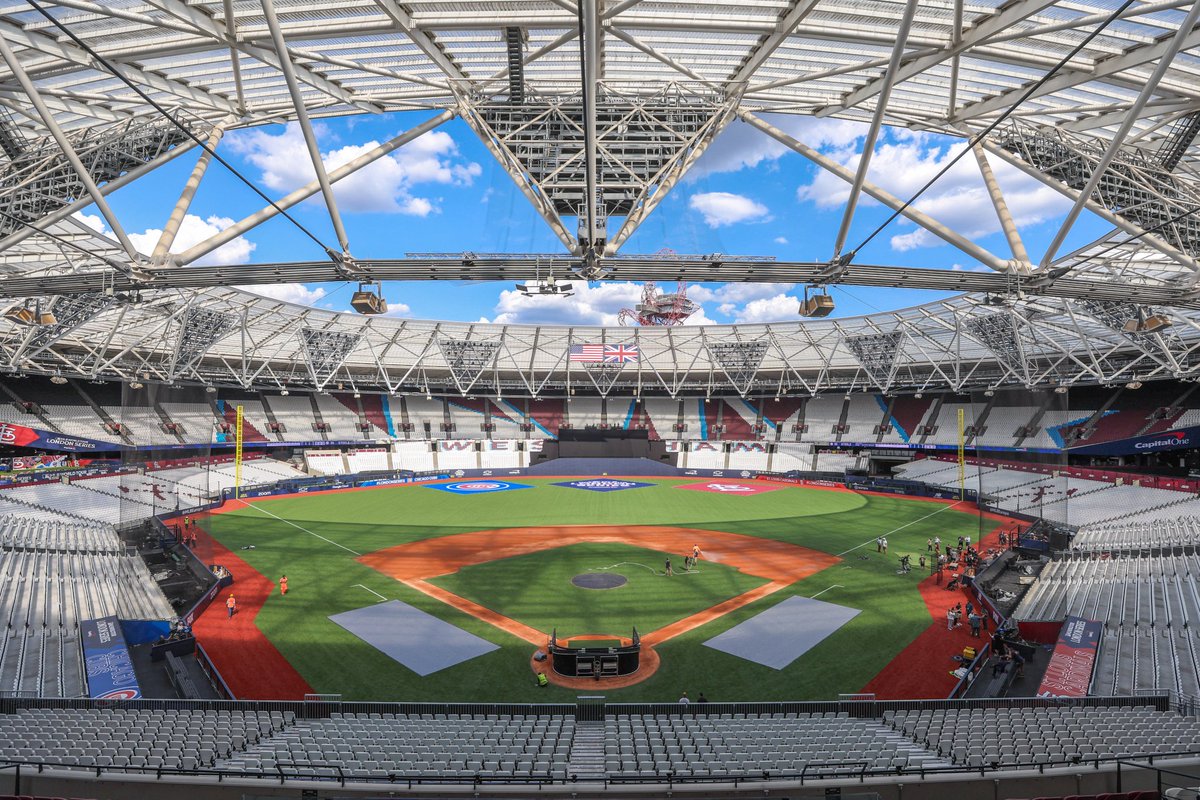 London Stadium is STUNNING 🤩 

(via @MLB)