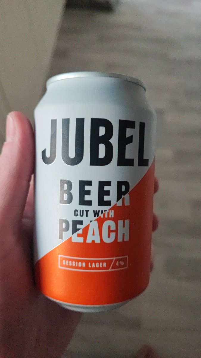 Amazing beer by Jubel

I don't particularly like peach but this is unbelievable. So much flavour popping off in my mouth
#notbeerbods
#beerbods