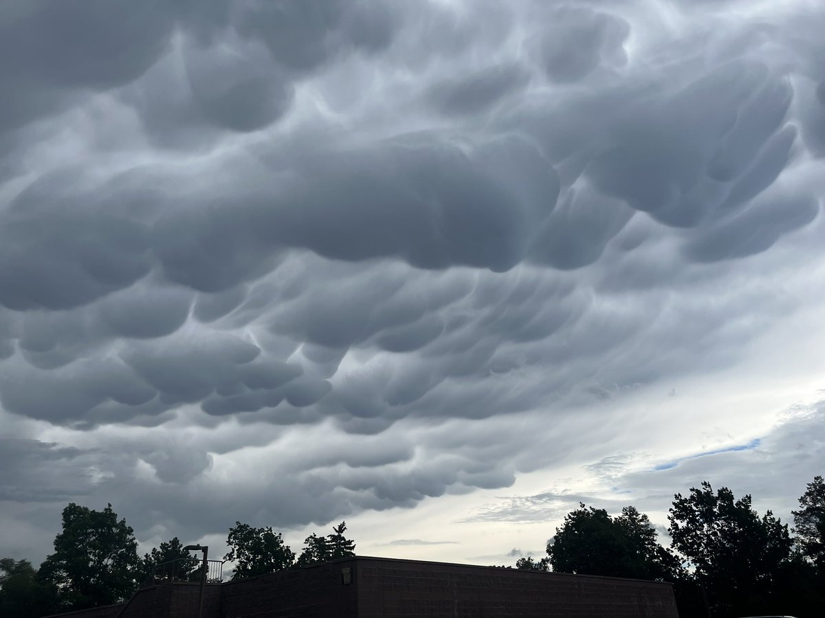Cloud formation high above Denver. <a href="/9NEWS/">9NEWS Denver</a> #cowx