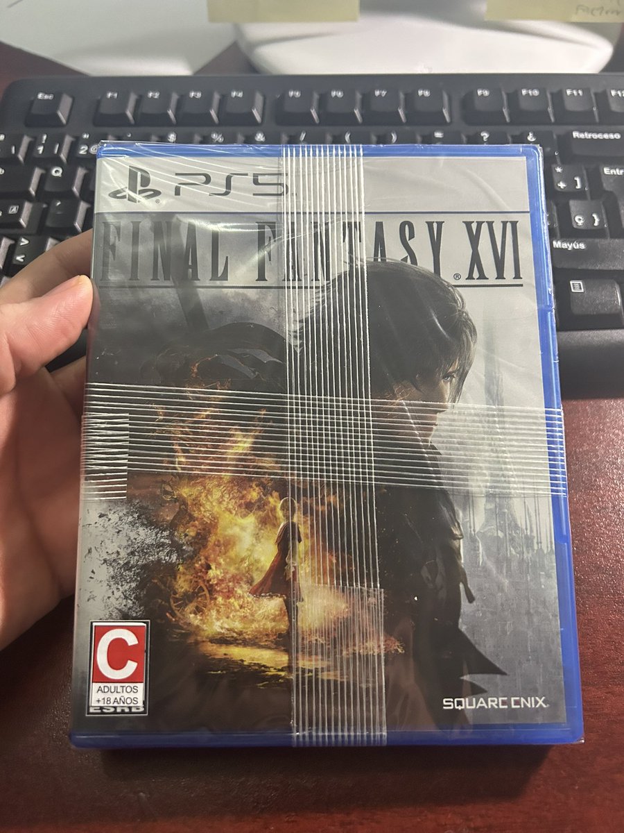 Just in time before I leave the office

#FFXVI #PS5 #PlayStation #FinalFantasy