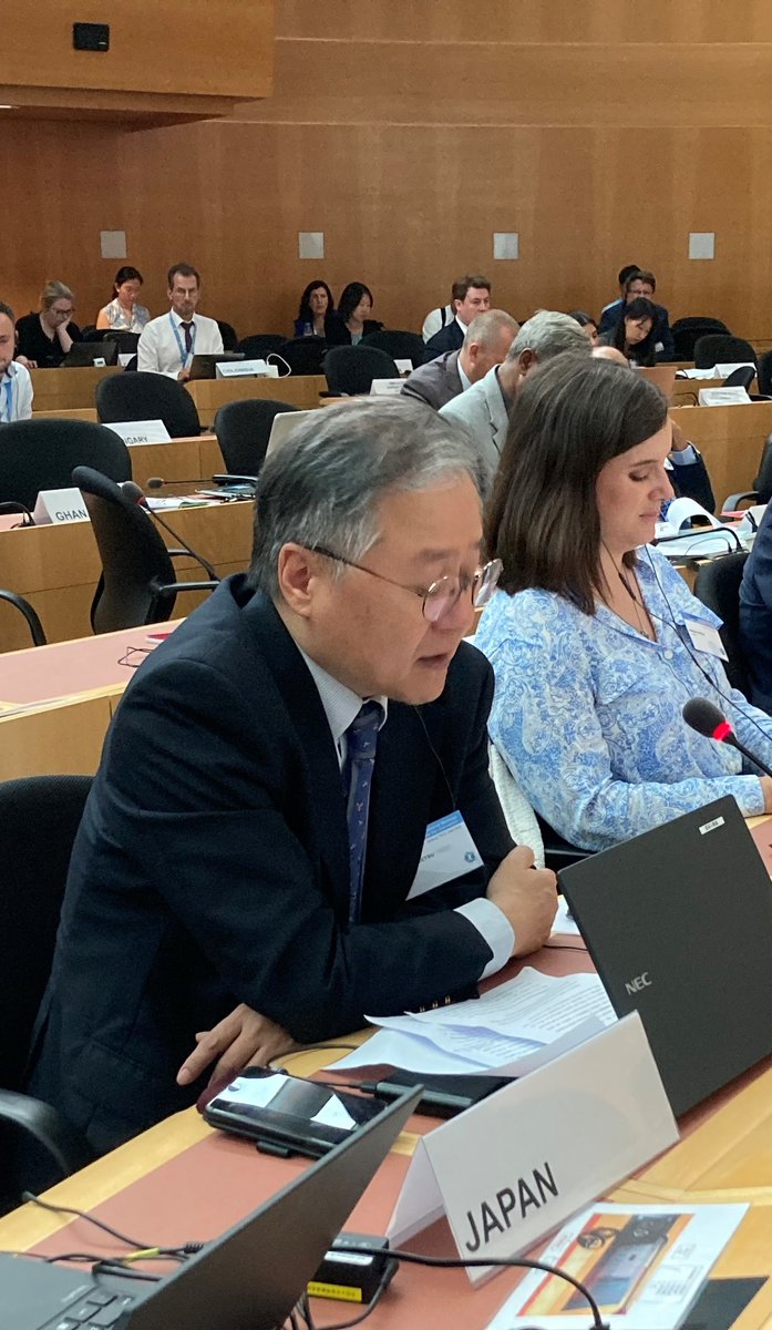 On 21 June, our DPR delivered a statement at the Committee on the Enhancement of Cooperation and Assistance stressing the importance of South-South cooperation assistance during the Intersessional meetings of the #APMBC.

Full text here:
▶️disarm.emb-japan.go.jp/21062023_APMBC…

#MineBanIM