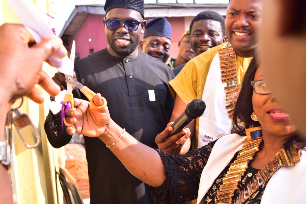 rota_focus's tweet photo. Rotary club of Agbara @rcagbara Rotary International District 9110, commissioned eight toilets and bathrooms worth N5.2 million at the National Youth Service Corps NYSC lodge in Agbara around November  2022 and https://t.co/hgJOYT32VJ
