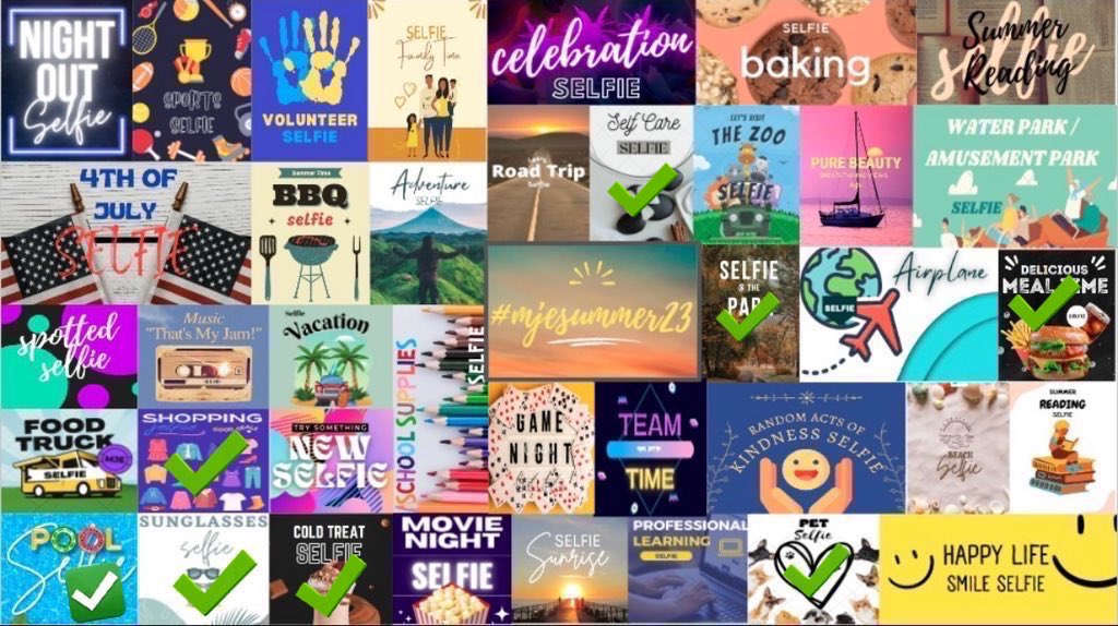 Just doing a little self care today. 💜 #mjesummer23 <a href="/MJEjags/">Jenks Elementary</a> <a href="/MJE3rdGrade/">MJE 3rd Grade</a>