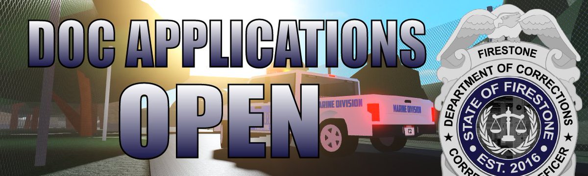 Ever wanted to become a Correctional Officer? Our applications will stay open 24/7 with bi-monthly intakes.

You can find the requirements and further information on our discord server. 

Apply here: roblox.com/games/57921100…

Discord: discord.gg/rx3Thsaqt9
<a href="/FedoraMasterB98/">FedoraMasterB98</a>