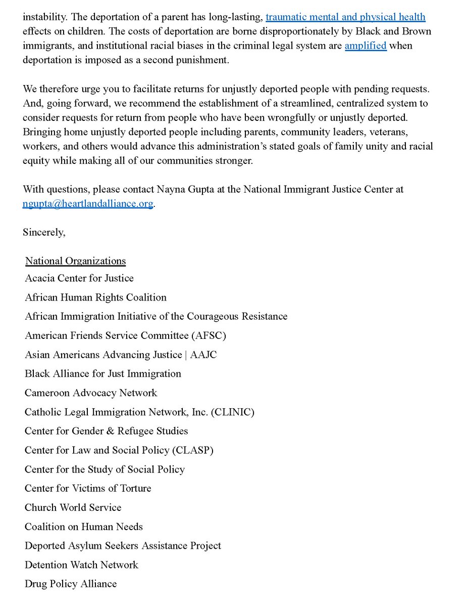 This week, MIBF joined over 100 NGOs supporting the ask for a #ChancetoComeHome for deported people seeking to reunite with their loved one in the U.S. Read more here: mibfc.org/fianza-fridays…