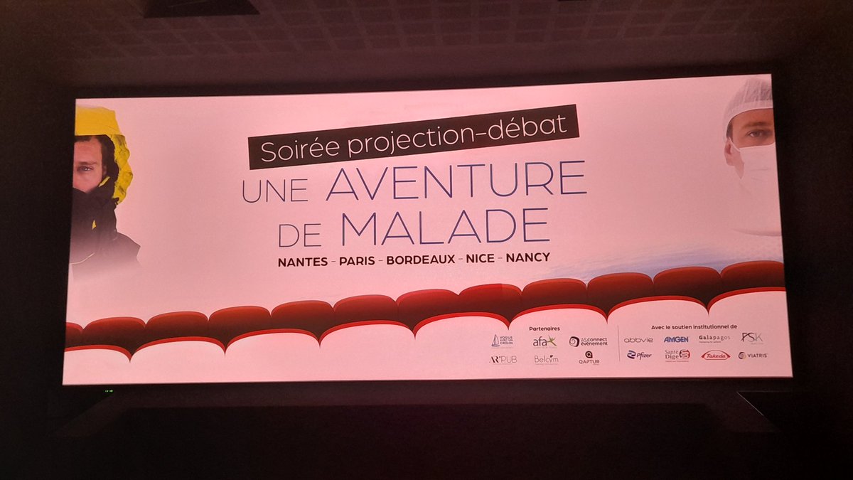 Nathalie Rolhion (@nrolhion) on Twitter photo Tellement contente d'avoir pu assister à cette soirée <a href="/VogueAvec1Crohn/">Pierre-Louis Attwell</a>, <a href="/afaCrohnRCH/">afa-Crohn-RCH</a>, <a href="/MatthieuAllez/">Matthieu Allez</a>. Un très beau message d'espoir, un beau parallèle entre les combats, une vraie aventure de malade... à nous, chercheurs de nous battre encore + à l'aide de nos pipettes! ⛵️🧫🔬 Tellement contente d'avoir pu assister à cette soirée <a href="/VogueAvec1Crohn/">Pierre-Louis Attwell</a>, <a href="/afaCrohnRCH/">afa-Crohn-RCH</a>, <a href="/MatthieuAllez/">Matthieu Allez</a>. Un très beau message d'espoir, un beau parallèle entre les combats, une vraie aventure de malade... à nous, chercheurs de nous battre encore + à l'aide de nos pipettes! ⛵️🧫🔬