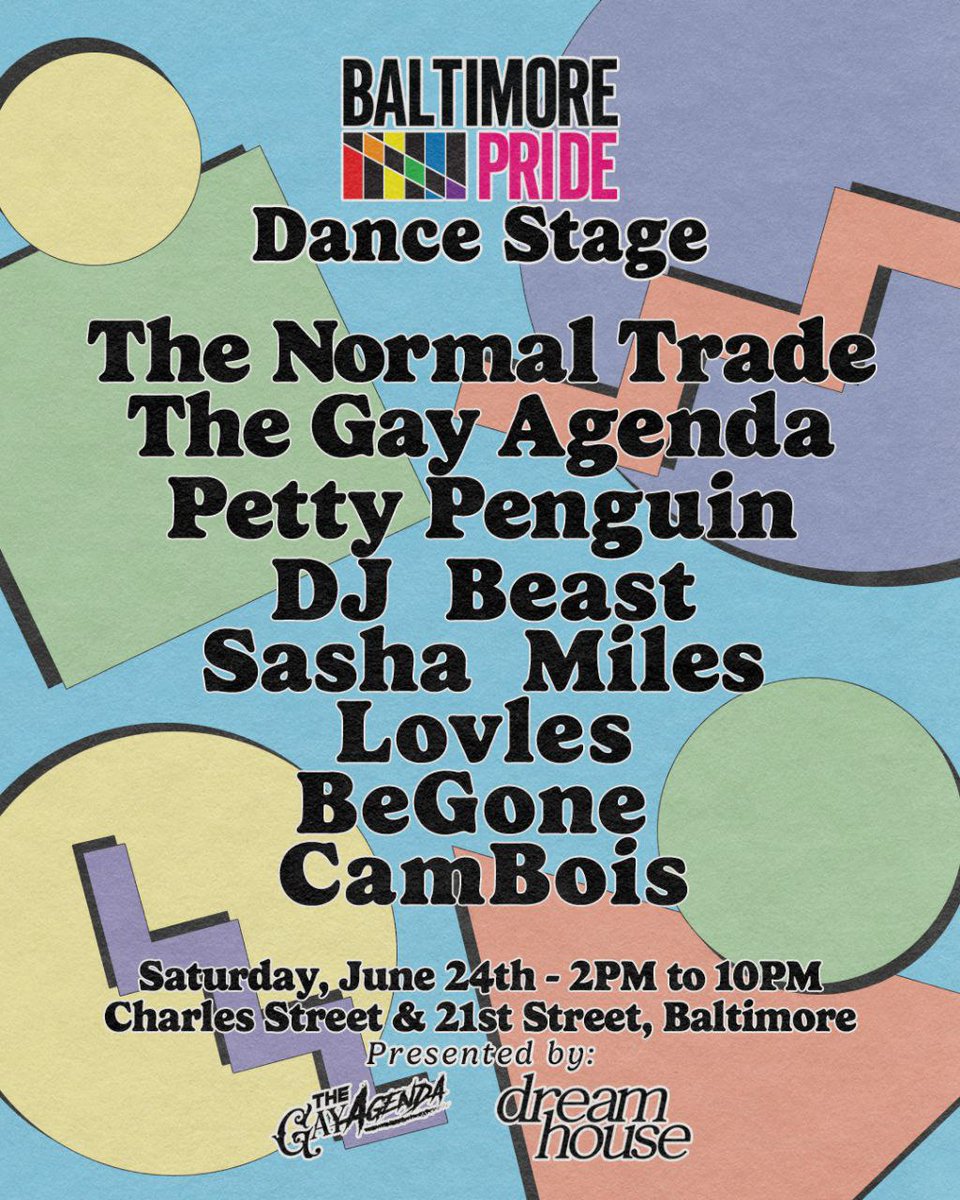 I still can't believe i got this slot! Im playing Baltimore Pride on Saturday 4:40PM-5:20pm Cant wait!