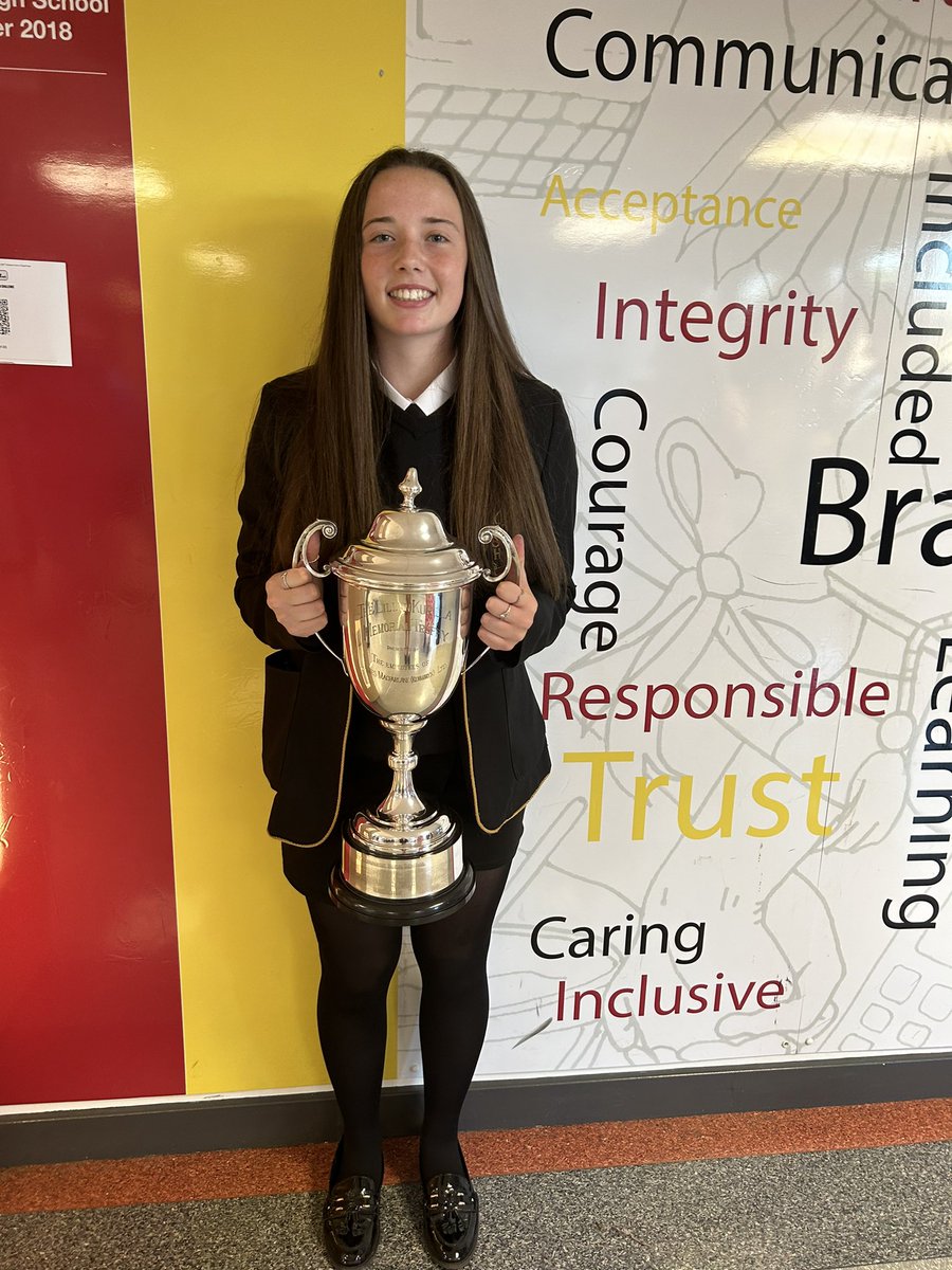 Just back from Leigha’s very last <a href="/braidhurst/">braidhursthighschool</a>  awards ceremony, super super proud is an understatement with an Endeavour , Honours in Scottish football caps &amp; the big surprise for leigha the Lillian Kurilla Cup for Excellence in sport ⚽️